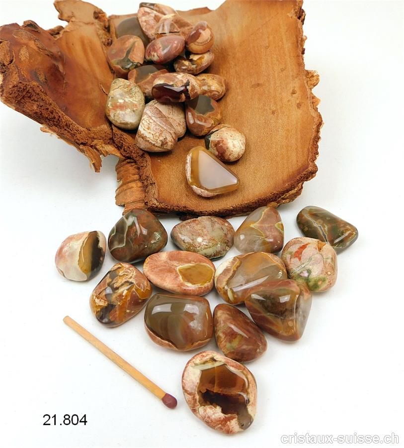 Agate Thunderegg - Pierre d'amulette d'Australie  2 - 2,5 cm. Taille SM