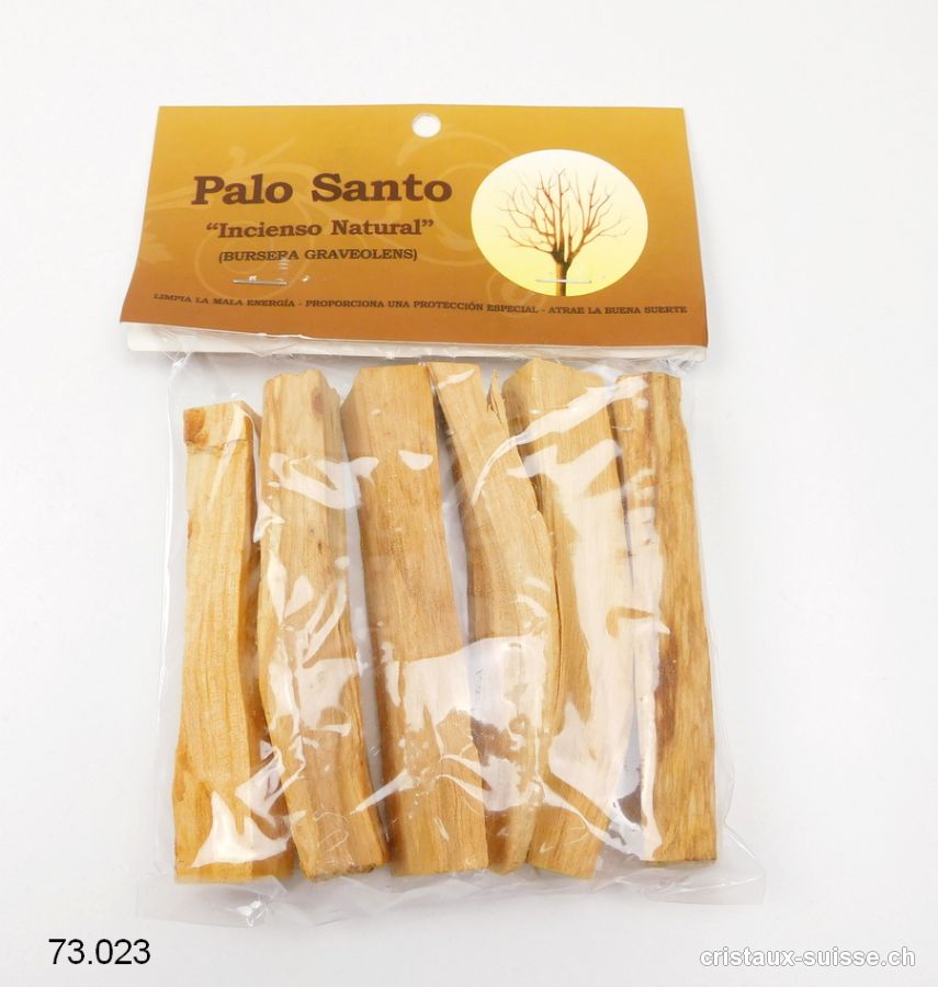 Bois PALO SANTO du Pérou 4 - 6 pièces / 70 à 80 grammes