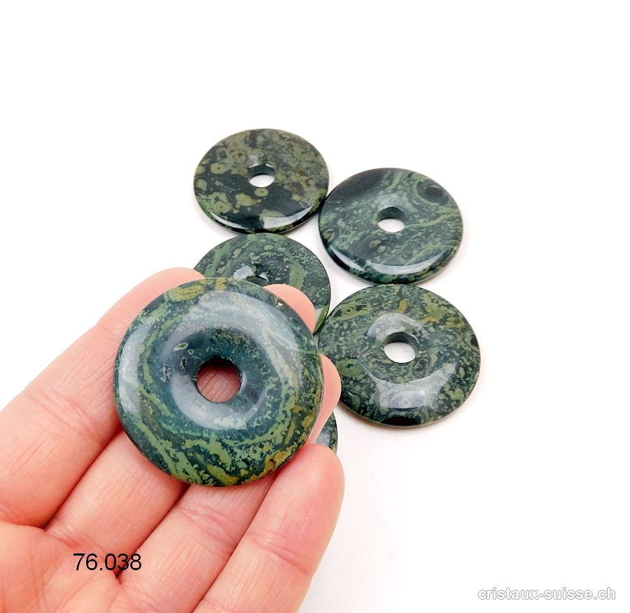 Rhyolite Kamamba - Eldarite - donut 4 cm