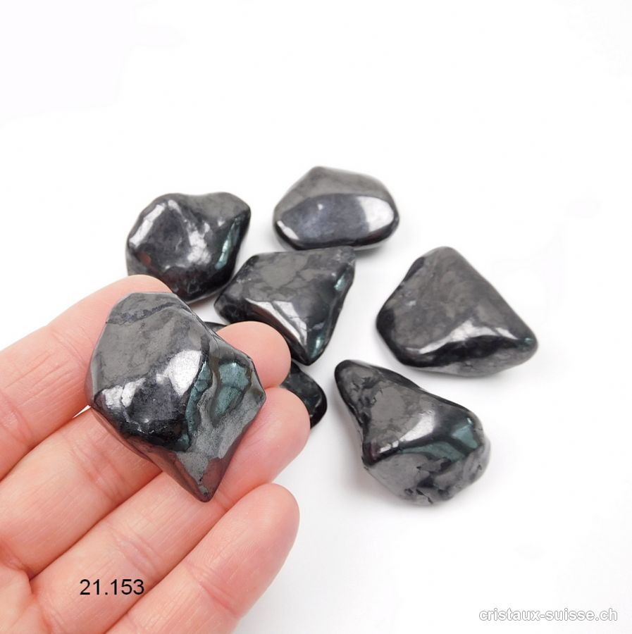 Schungite forme libre 3,5 à 5 cm / 25 - 31 grammes. Taille L-XL. OFFRE SPECIALE