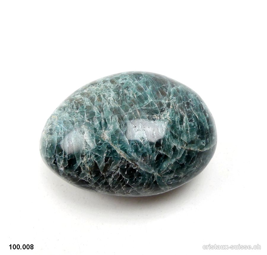 Apatite de Madagascar polie. Pièce unique de 110 grammes