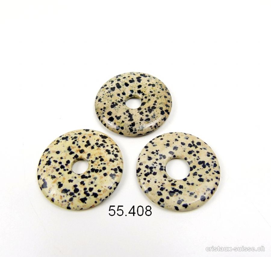 Jaspe Dalmatien - Aplite - donut 3,5 cm