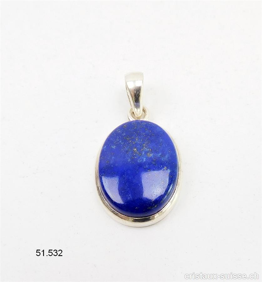 Pendentif Lapis-Lazuli d' Afghanistan en argent 925