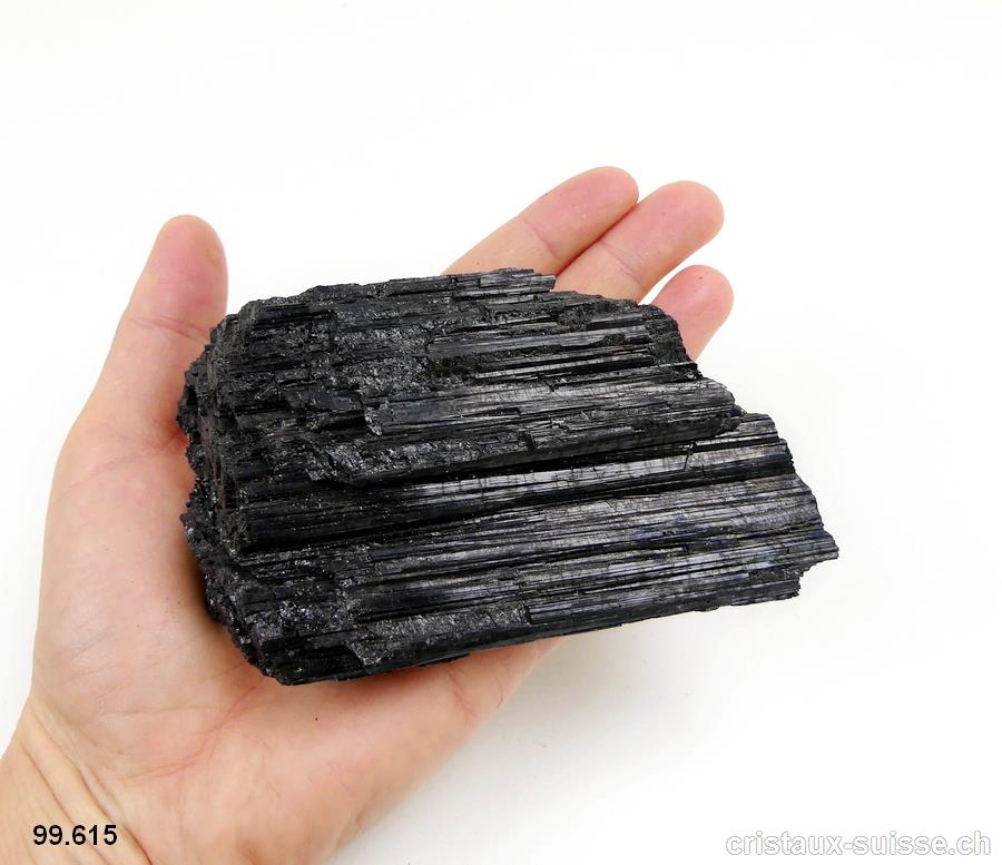 Tourmaline noire cristallisée- Schorl. Pièce unique 497 grammes
