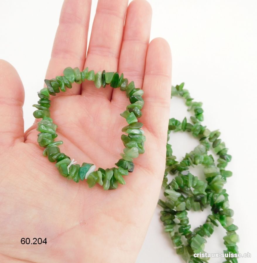 Bracelet Néphrite - Jade 18 cm