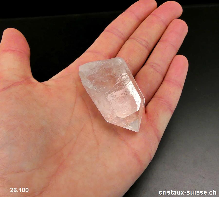 Cristal de roche pointe brute 5 cm. Pièce unique