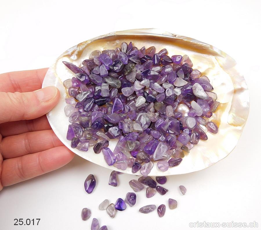Le Rayon violet. Lot Purification 100 gr. Améthyste et Coquillage. Offre Spéciale