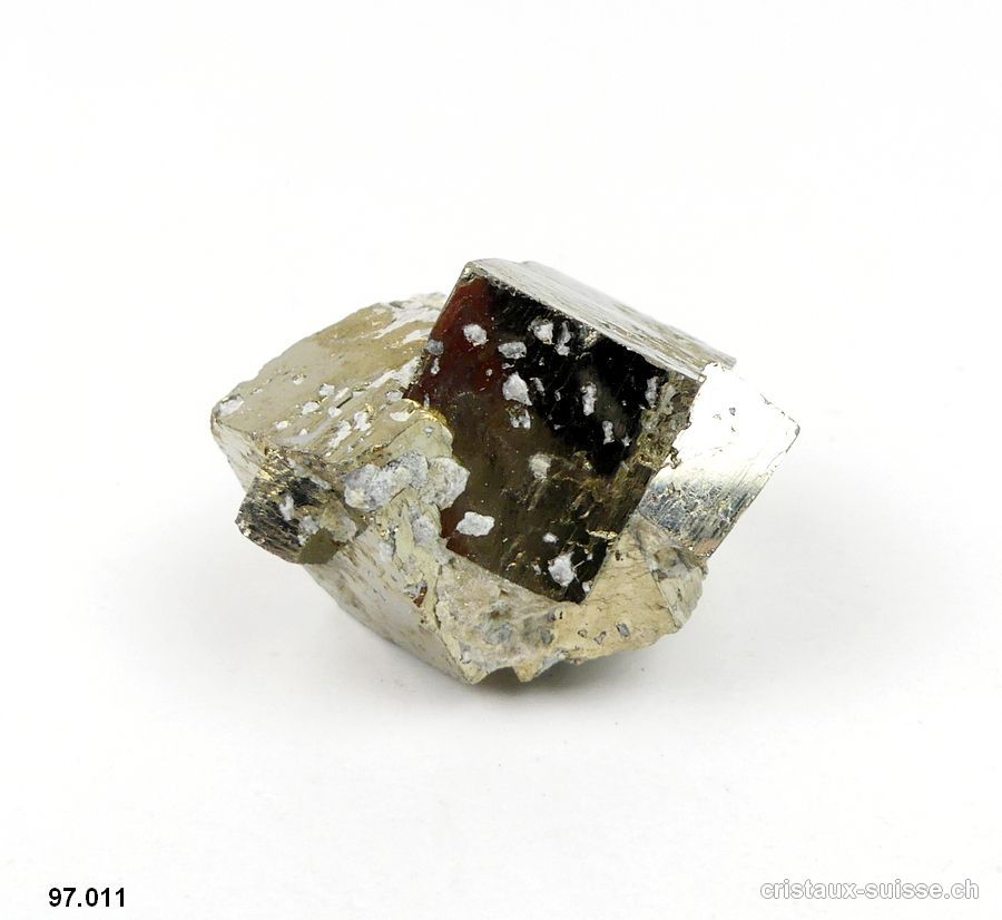 Pyrite cube brute d'Espagne. Pièce unique