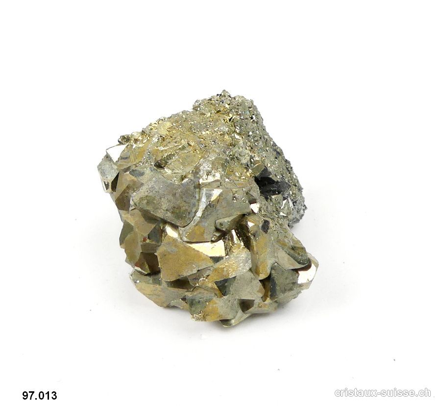 Pyrite brute du Pérou. Pièce unique
