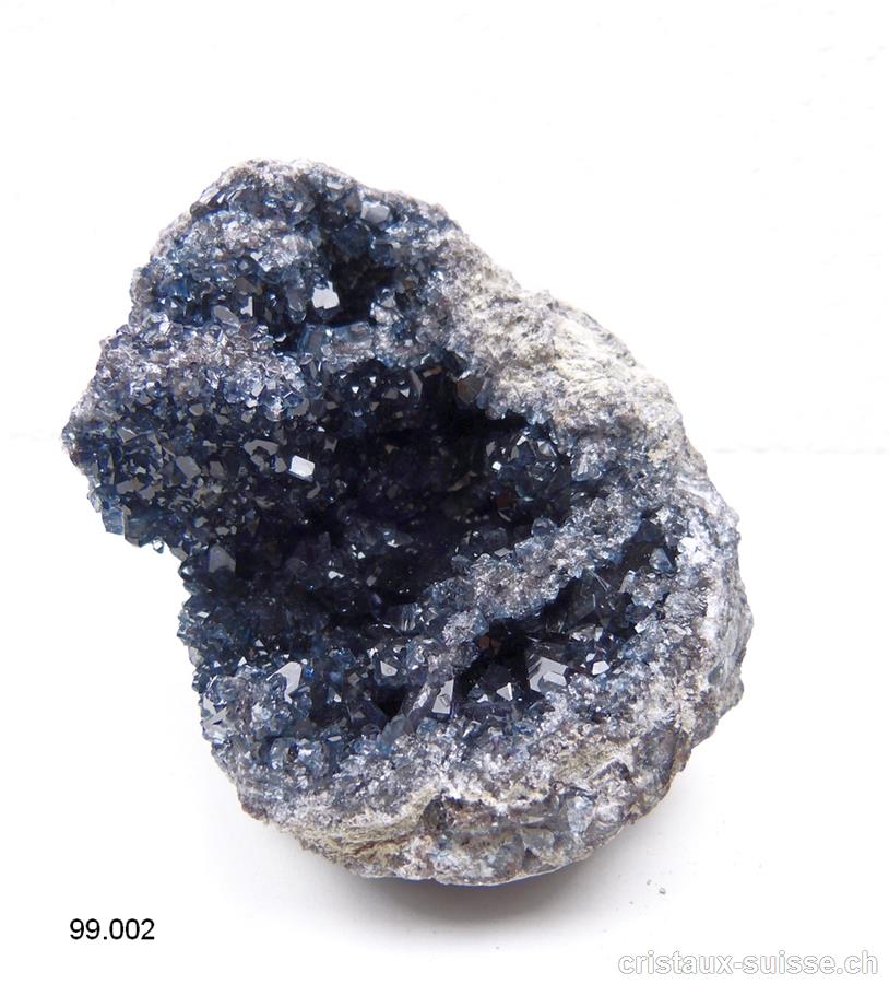 Célestite - Célestine noire, cristal avec matrice. Pièce unique 1'660 grammes