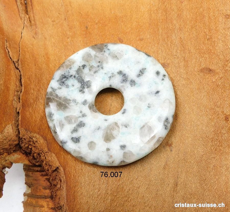 Amazonite - Granit, donut 4,5 cm