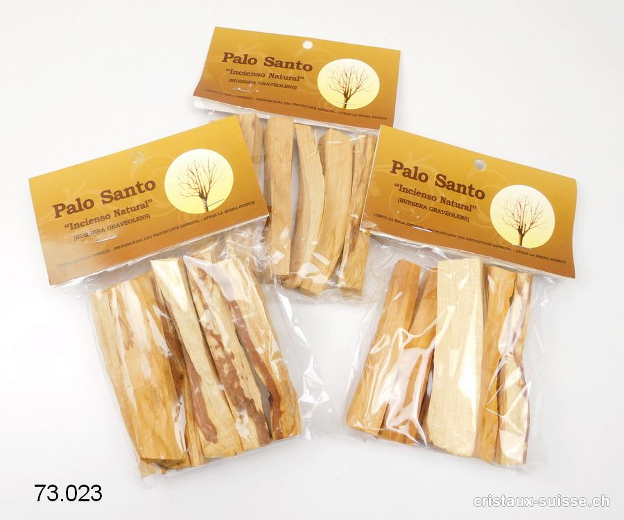 Bois PALO SANTO du Pérou 4 - 6 pièces / 70 à 80 grammes