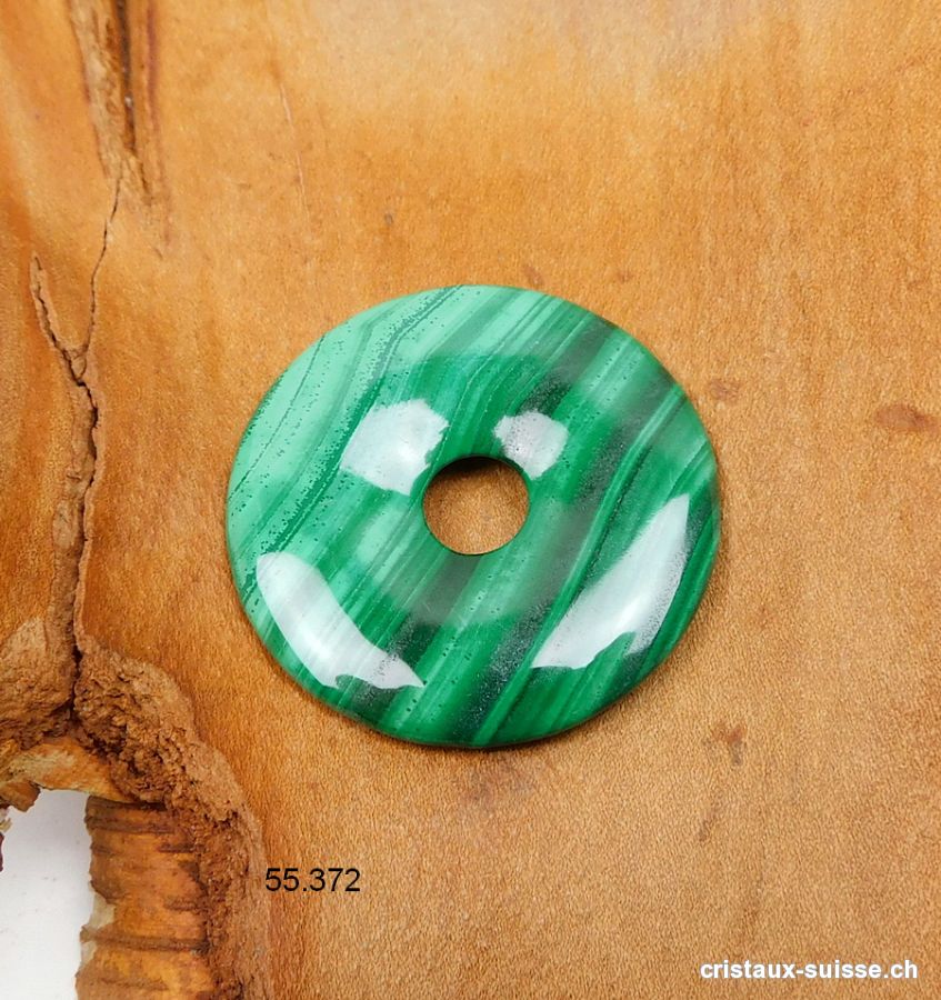 Malachite donut 3,8 - 4 cm. Qual. A