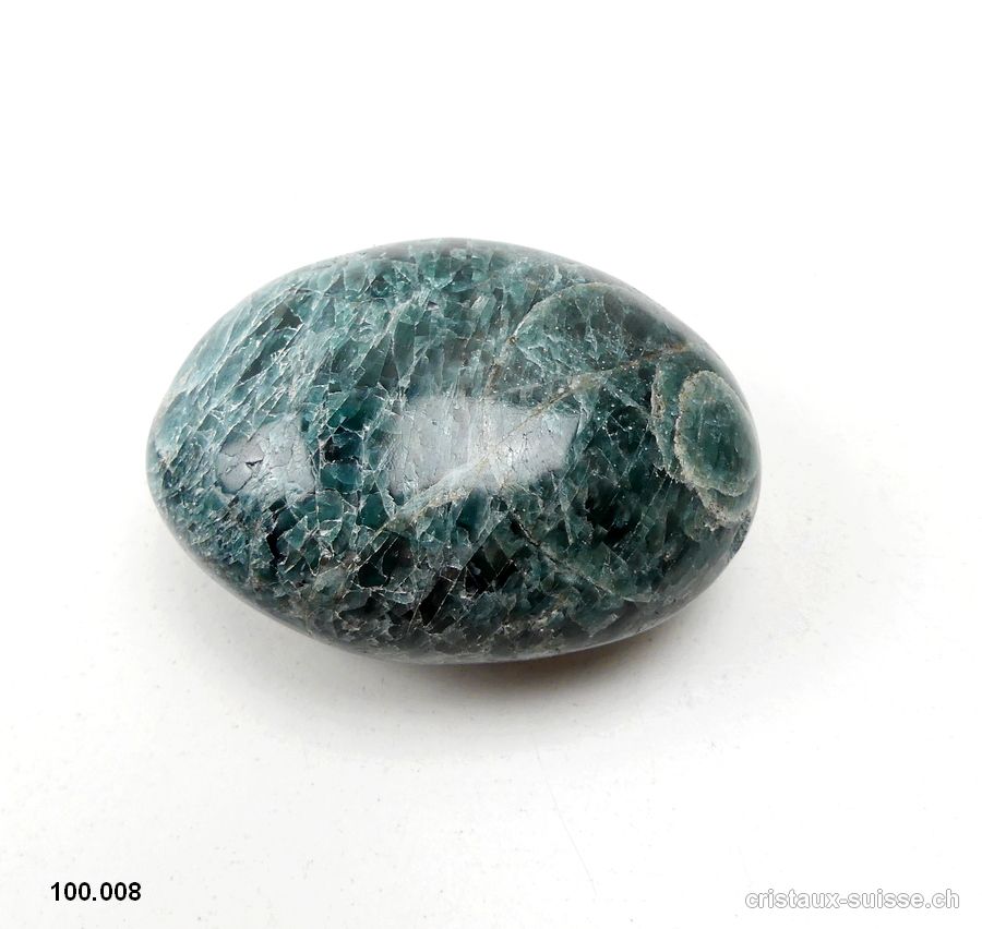 Apatite de Madagascar polie. Pièce unique de 110 grammes