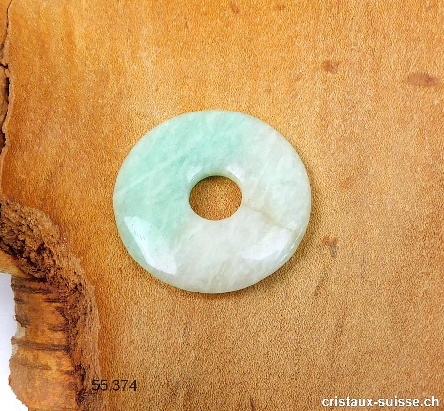 Amazonite claire Donut 3 cm