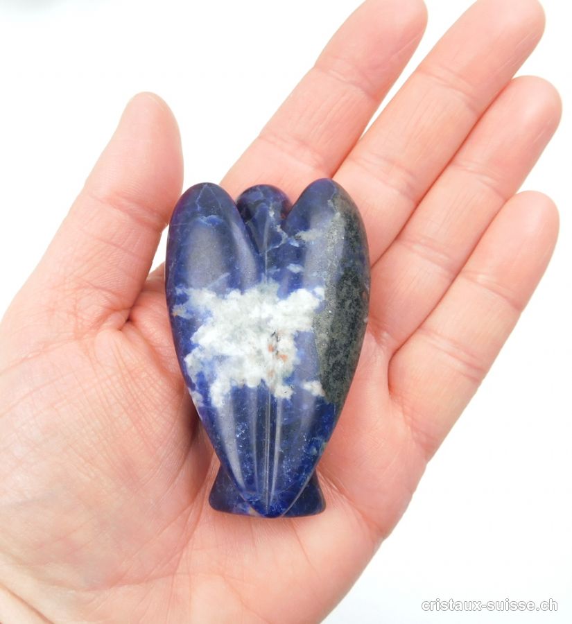 Ange Sodalite 6,6 x 4 cm. Pièce unique