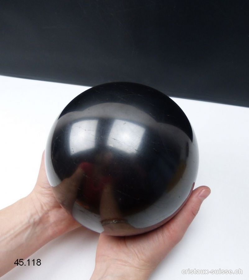 Boule Schungite Ø 16,5 cm. Pièce unique 5,795 Kg. Offre Spéciale