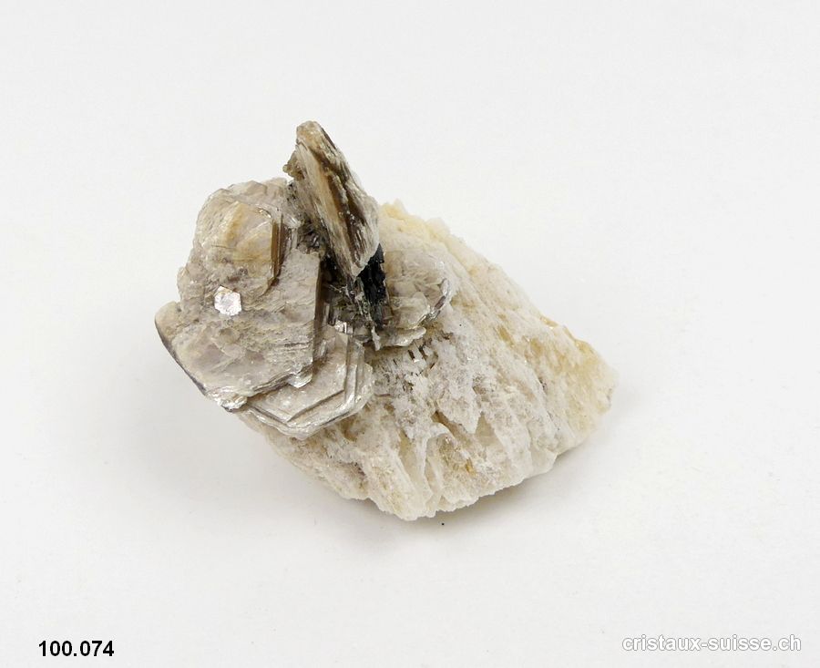 Muscovite du Brésil. Pièce unique 4 cm
