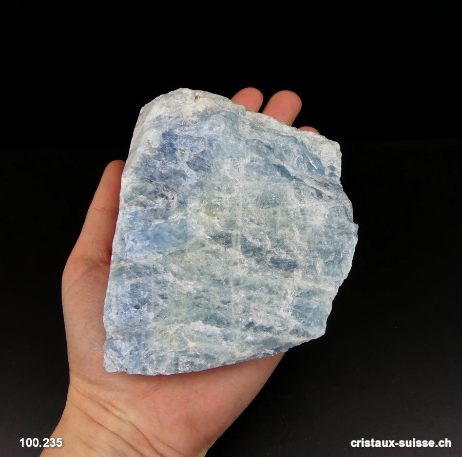 Aigue-marine naturelle brute. Pièce unique 730 grammes
