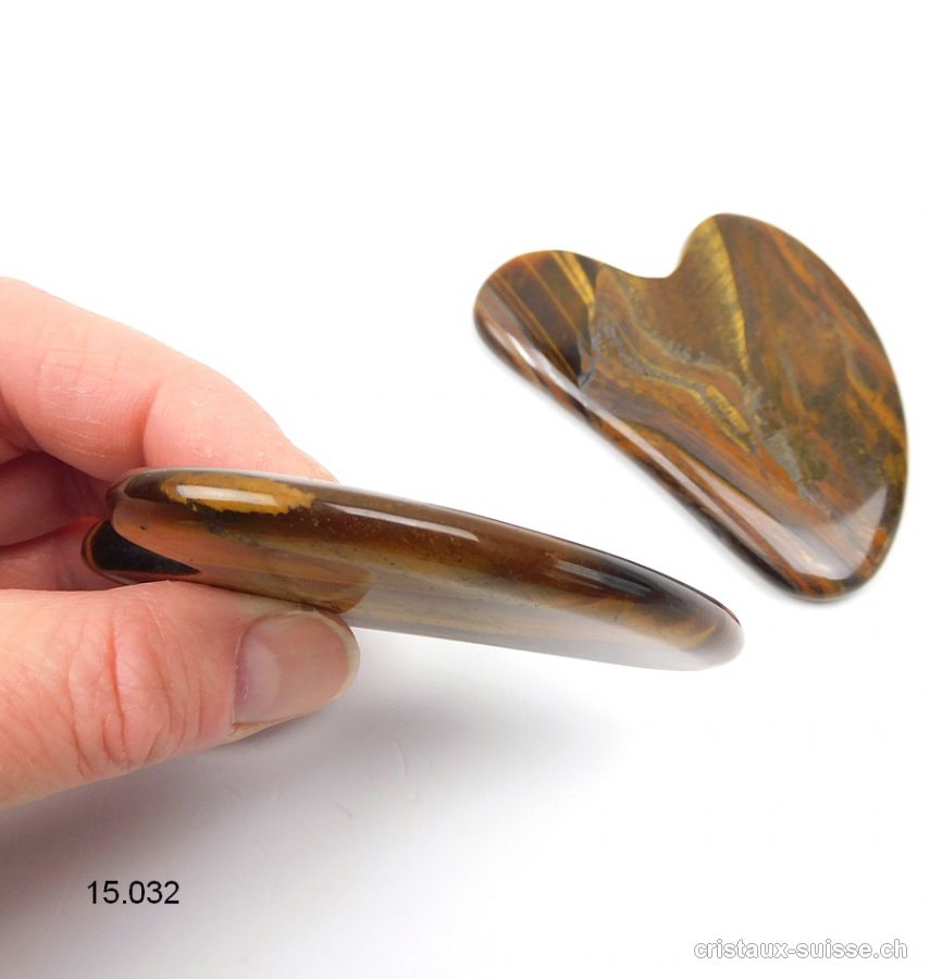 Aile d'ange de Massage Oeil de Fer 7,5 - 8 cm. Qual. A