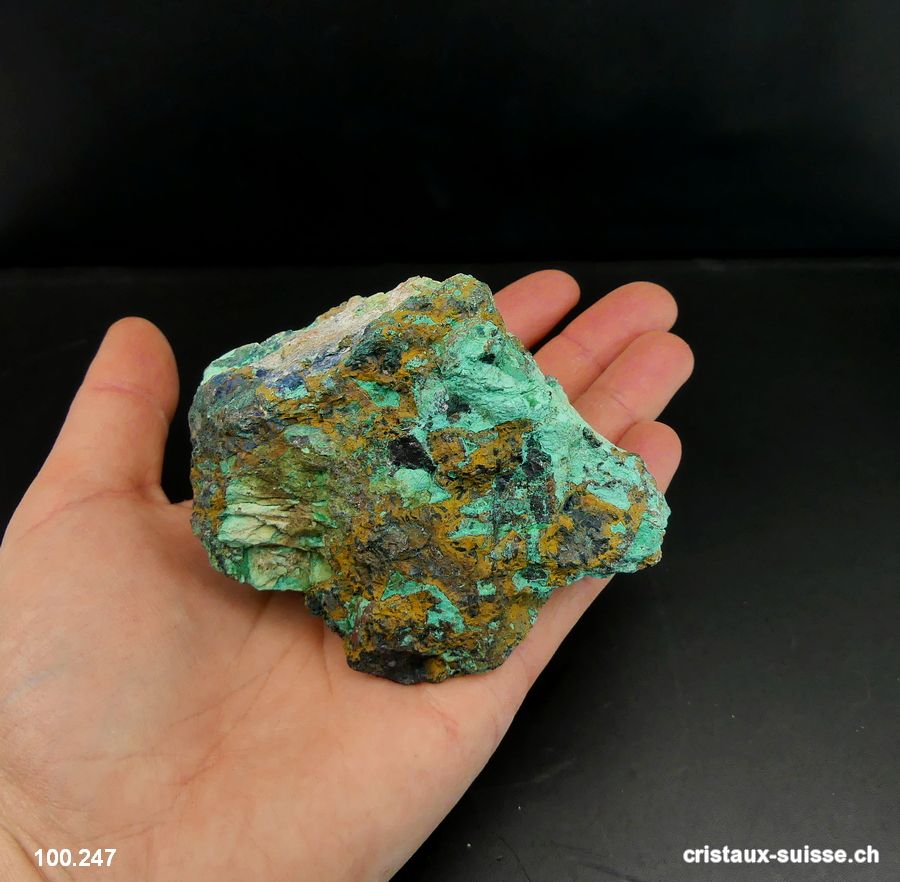 Shattuckite brute 8,5 cm. Pièce unique 345 grammes